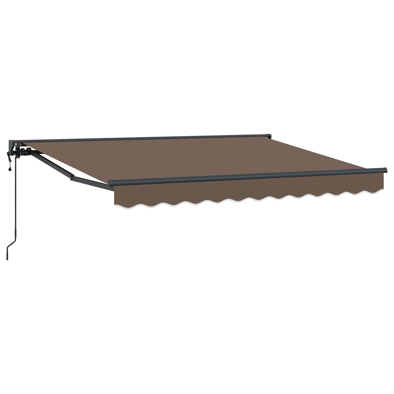 Tettuccio Elettrico Retrattile Tortora 4 x 2 m | homemem39