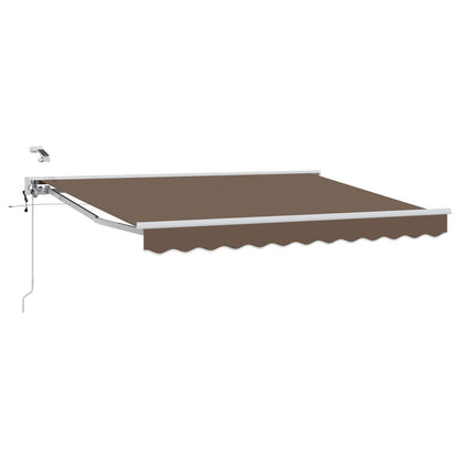Tettuccio Elettrico Retrattile Tortora 4 x 2 m | homemem39