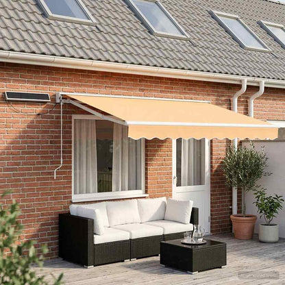 Tettuccio Elettrico Retrattile Sabbia 4 × 3,5 m | homemem39