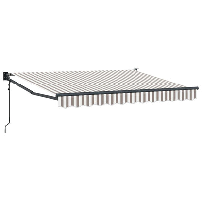 Tenda retrattile Grigio chiaro e bianco 3 x 2,5 m | homemem39