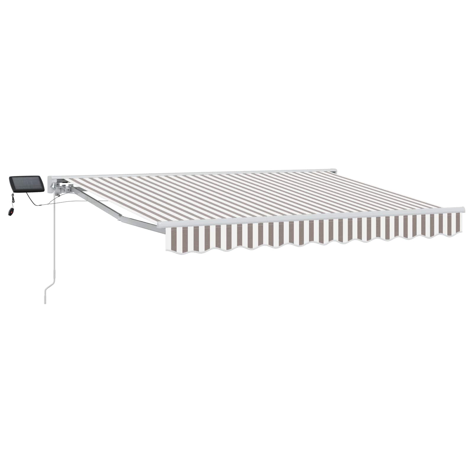 Cornice per Tenda Manuale con LED 3 x 2,5 m | homemem39