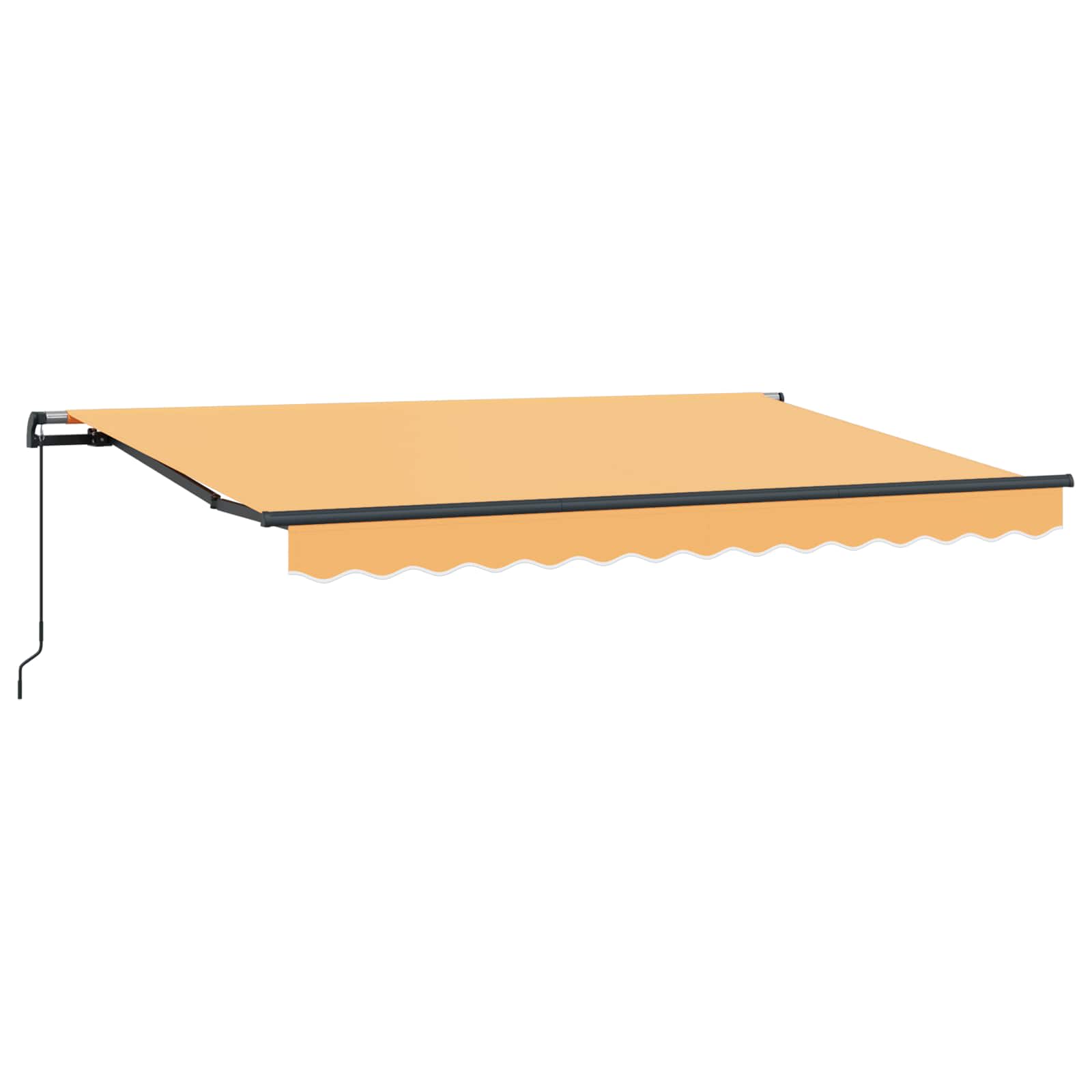 Tenda retrattile Sabbia 350 x 250 cm Poliestere e Alluminio | homemem39