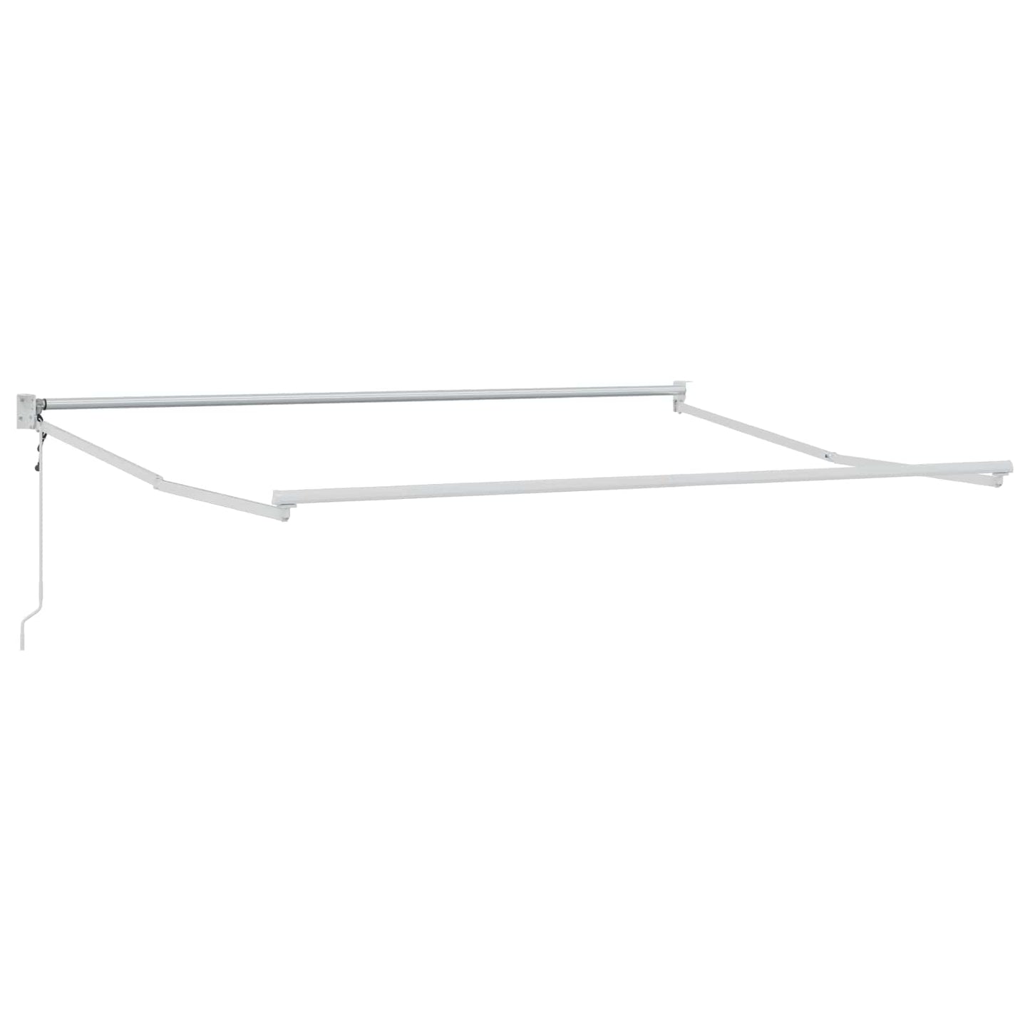 Tenda retrattile Grigio chiaro e bianco 3,5 x 2,5 m | homemem39