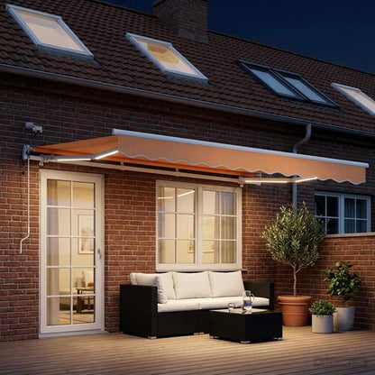 Tenda retrattile Sabbia 600 × 300 cm Poliestere | homemem39