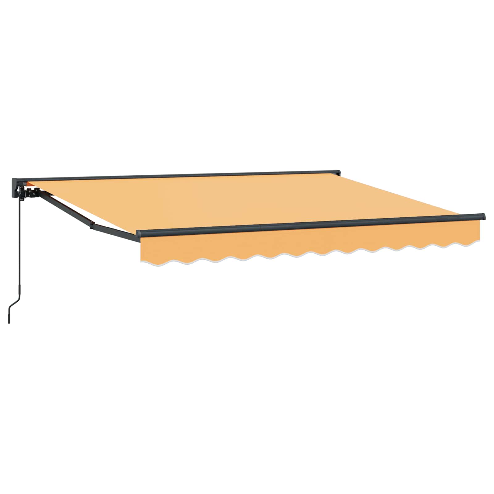 Tenda retrattile Sabbia 4 × 3 m Poliestere e Alluminio | homemem39