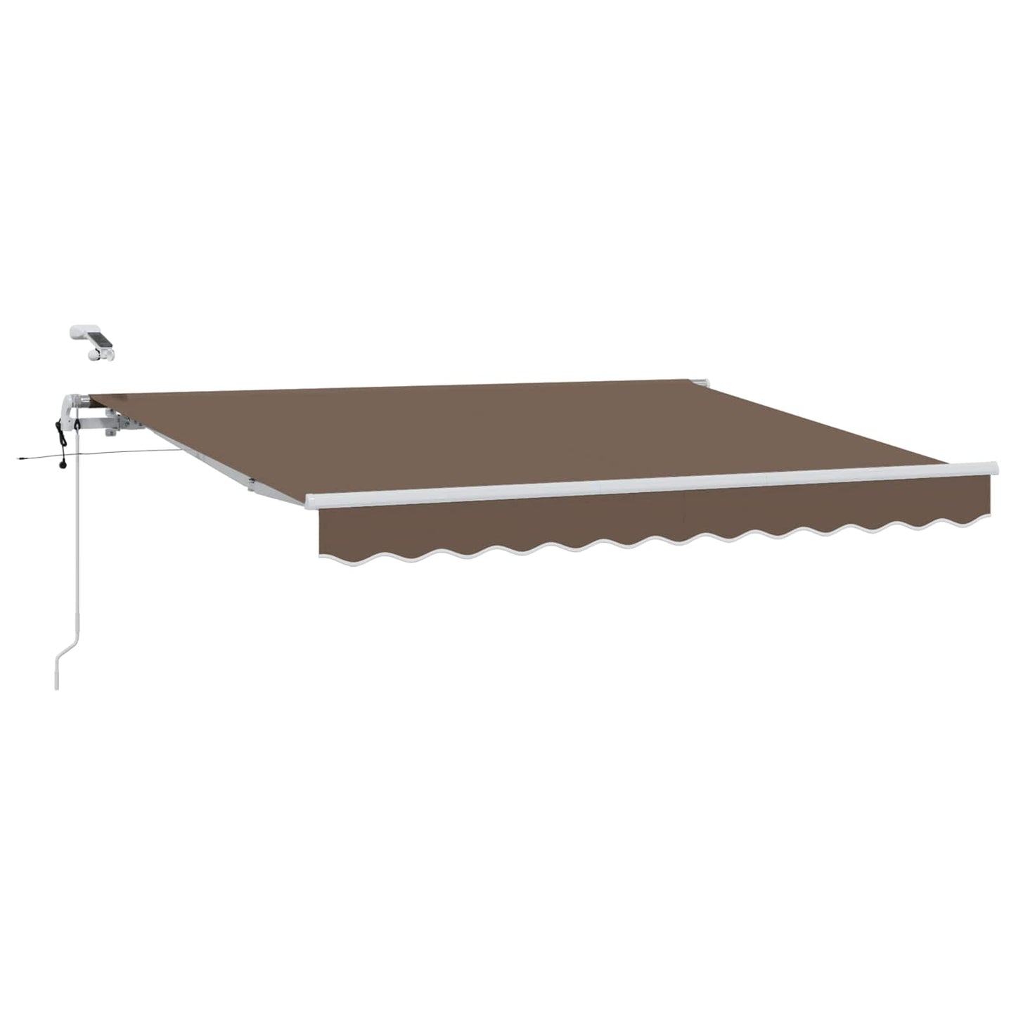 Tenda retrattile Tortora 400 × 350 cm Poliestere | homemem39