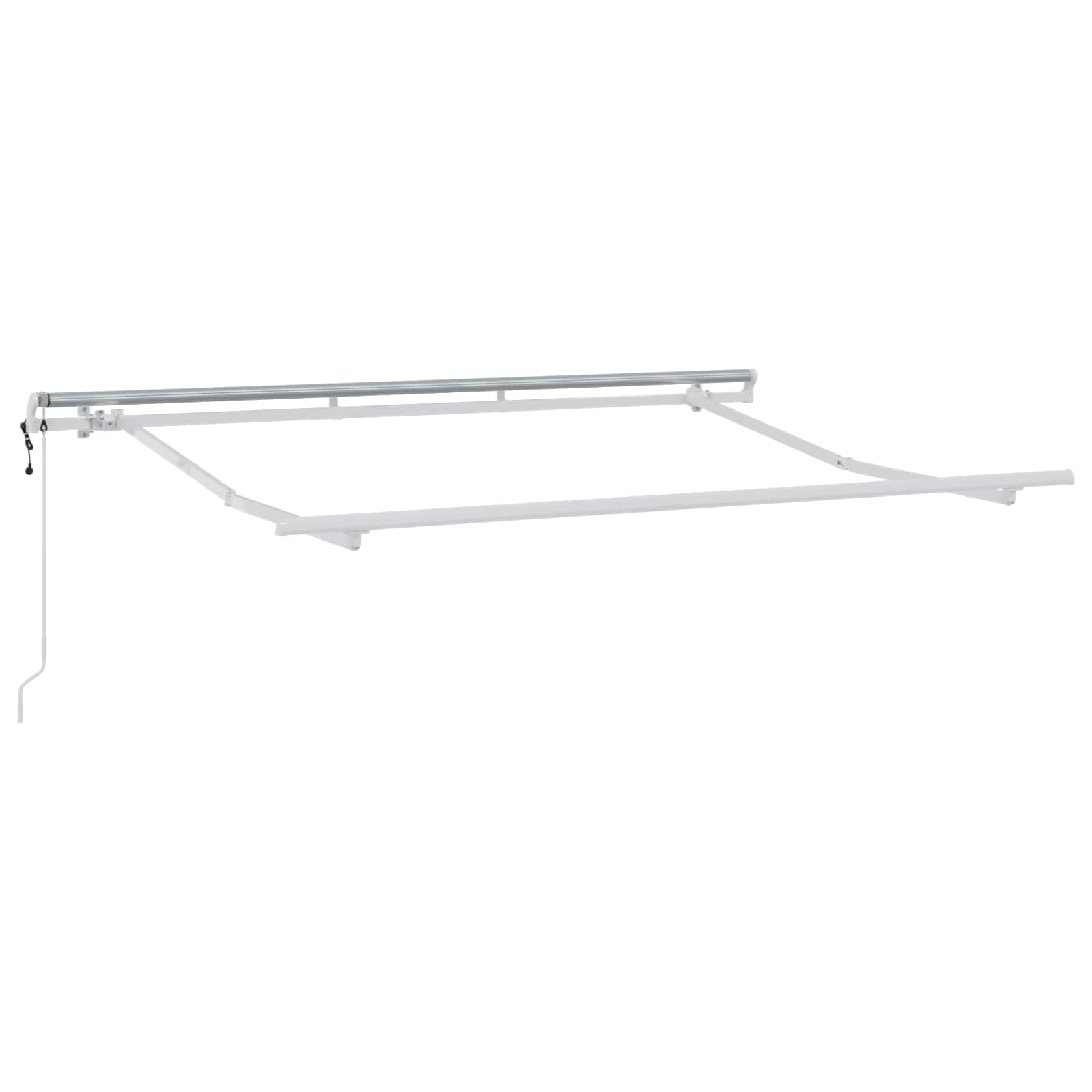 Tenda retrattile Grigio chiaro e bianco 450 × 300 cm | homemem39