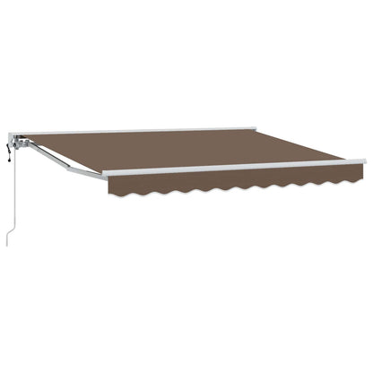 Tettuccio Elettrico Retrattile Tortora 5 x 3 m | homemem39