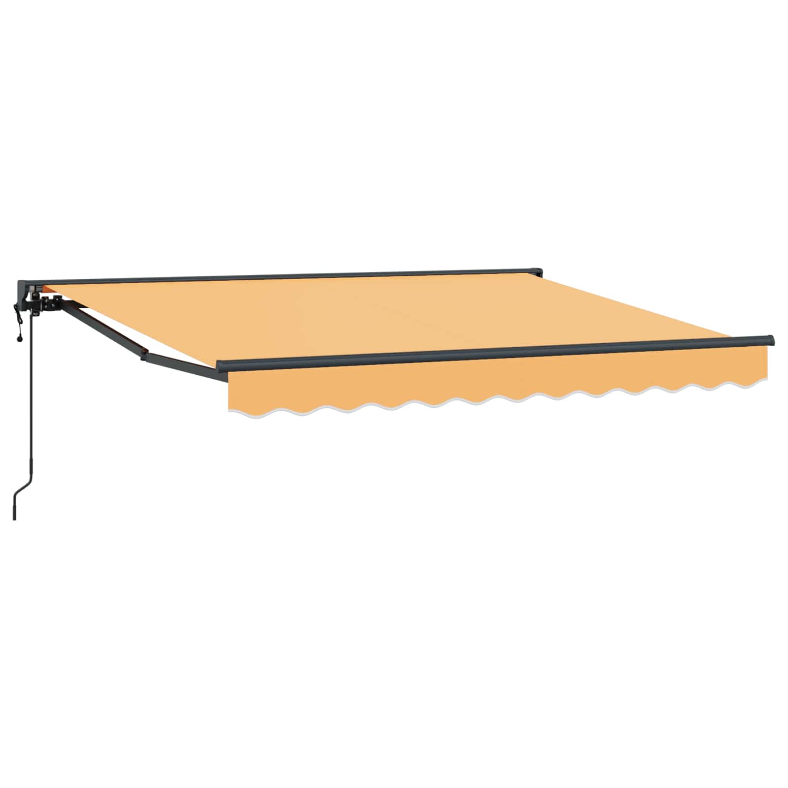 Tenda retrattile Sabbia 5 x 3 m Poliestere e Alluminio | homemem39