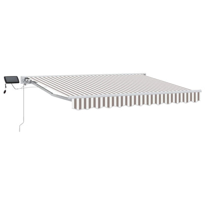 Cornice per Tenda Manuale con LED 5 × 3,5 m | homemem39