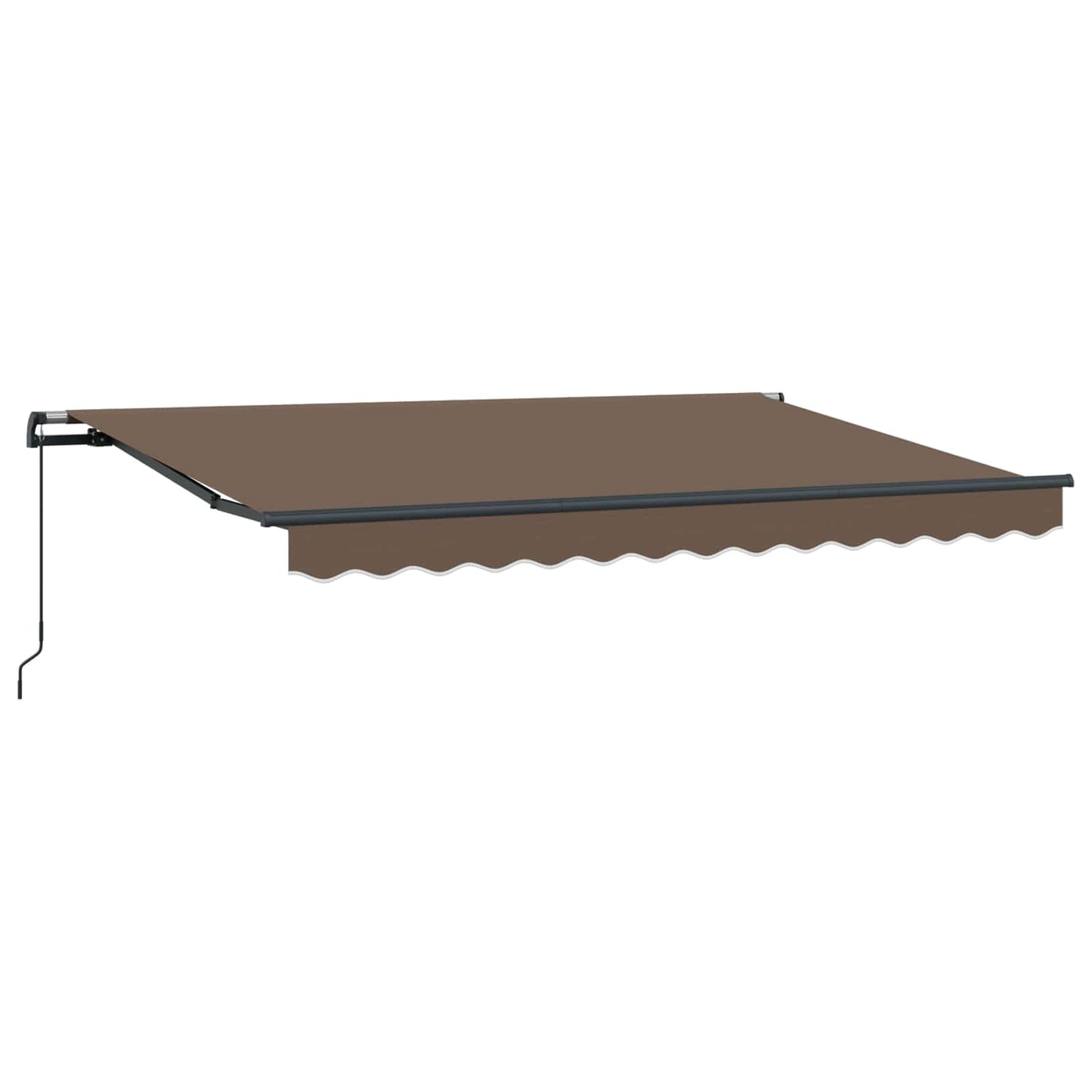 Tenda retrattile Tortora 600 × 350 cm Poliestere e Alluminio | homemem39