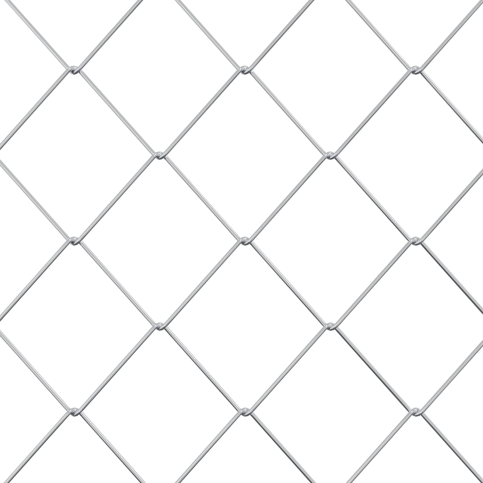 Recinzione a rete metallica Galvanizzato 2 x 10 m Vetro | homemem39