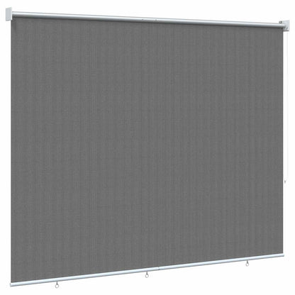 Tenda a Rullo Esterno Blocco UV 90% Grigio Chiaro 180 x 140 cm