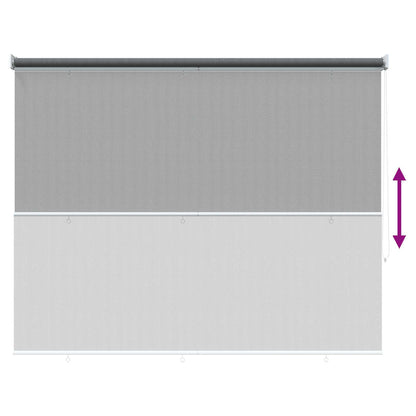 Tenda a Rullo Esterno Blocco UV 90% Grigio Chiaro 180 x 140 cm | homemem39