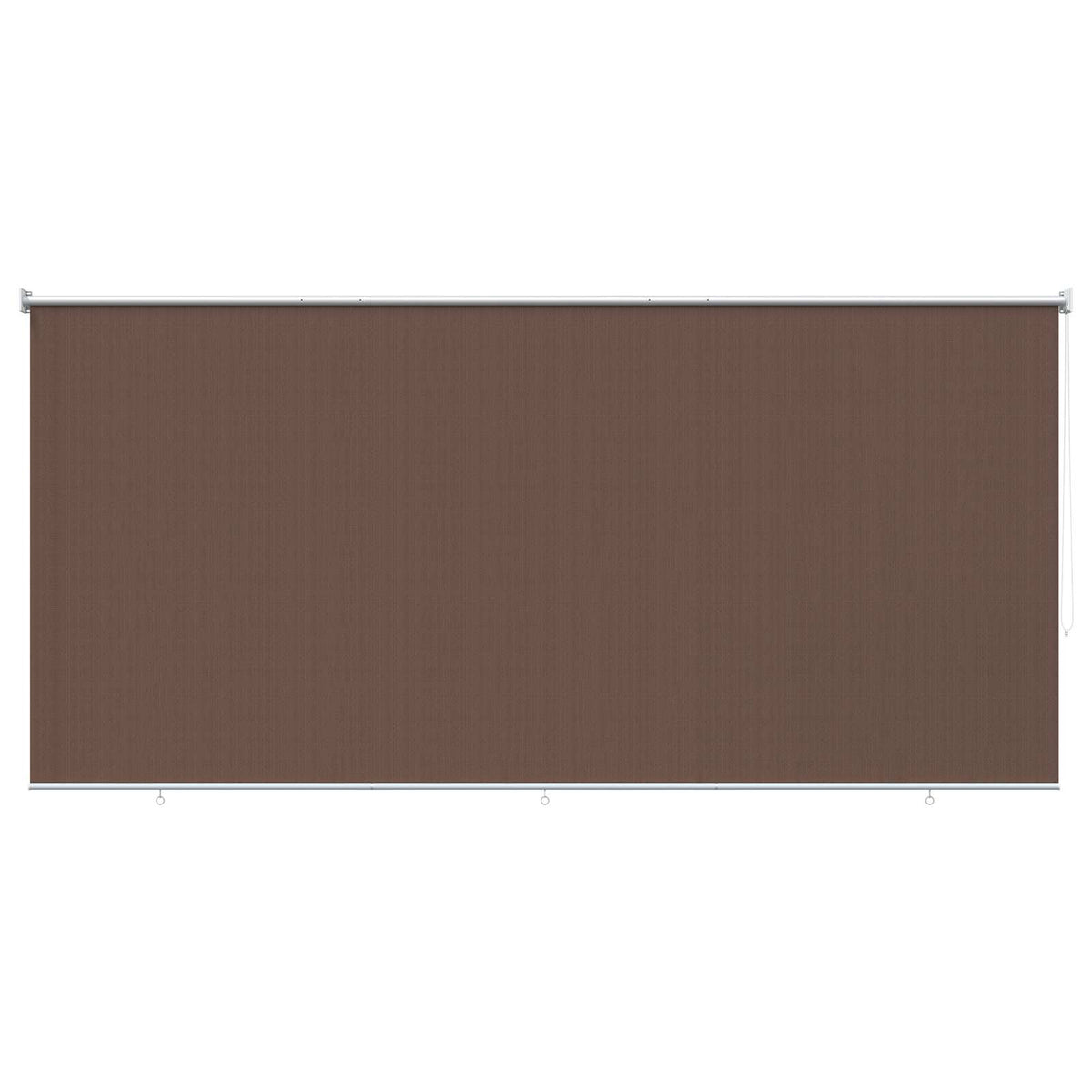 Tenda a Rullo Esterno Blocco UV 90% Tortora 350 x 140 cm HDPE