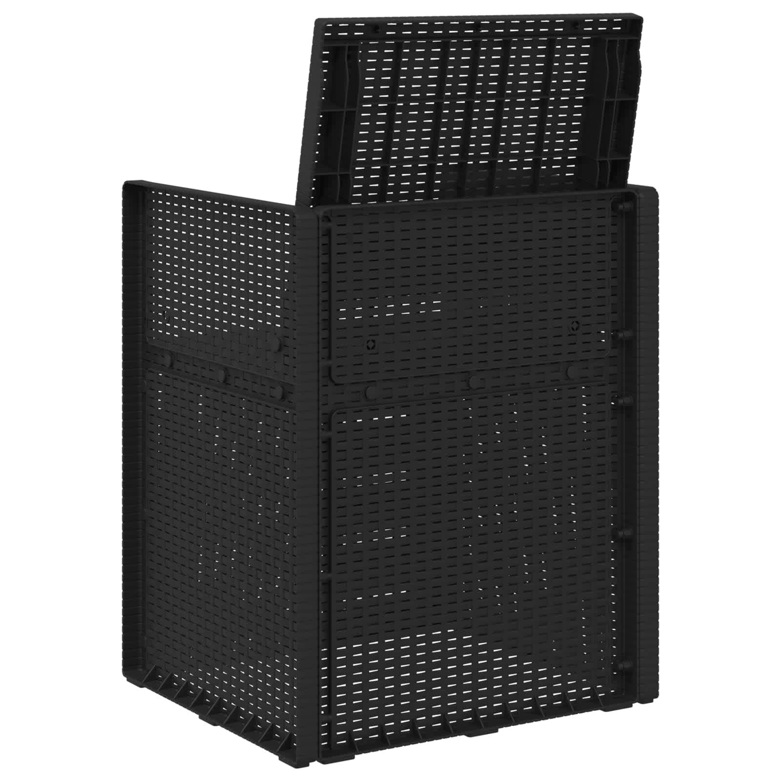 Sedie da pranzo da giardino 2 pcs Antracite 53 x 47 x 88,5 cm | homemem39