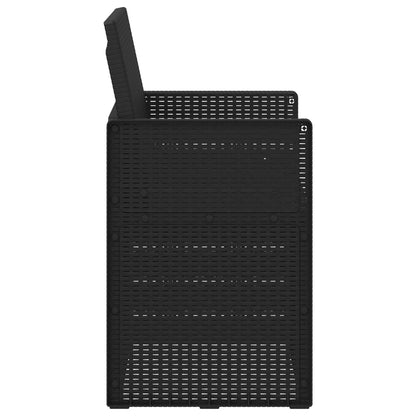 Sedie da pranzo da giardino 2 pcs Antracite 53 x 47 x 88,5 cm | homemem39