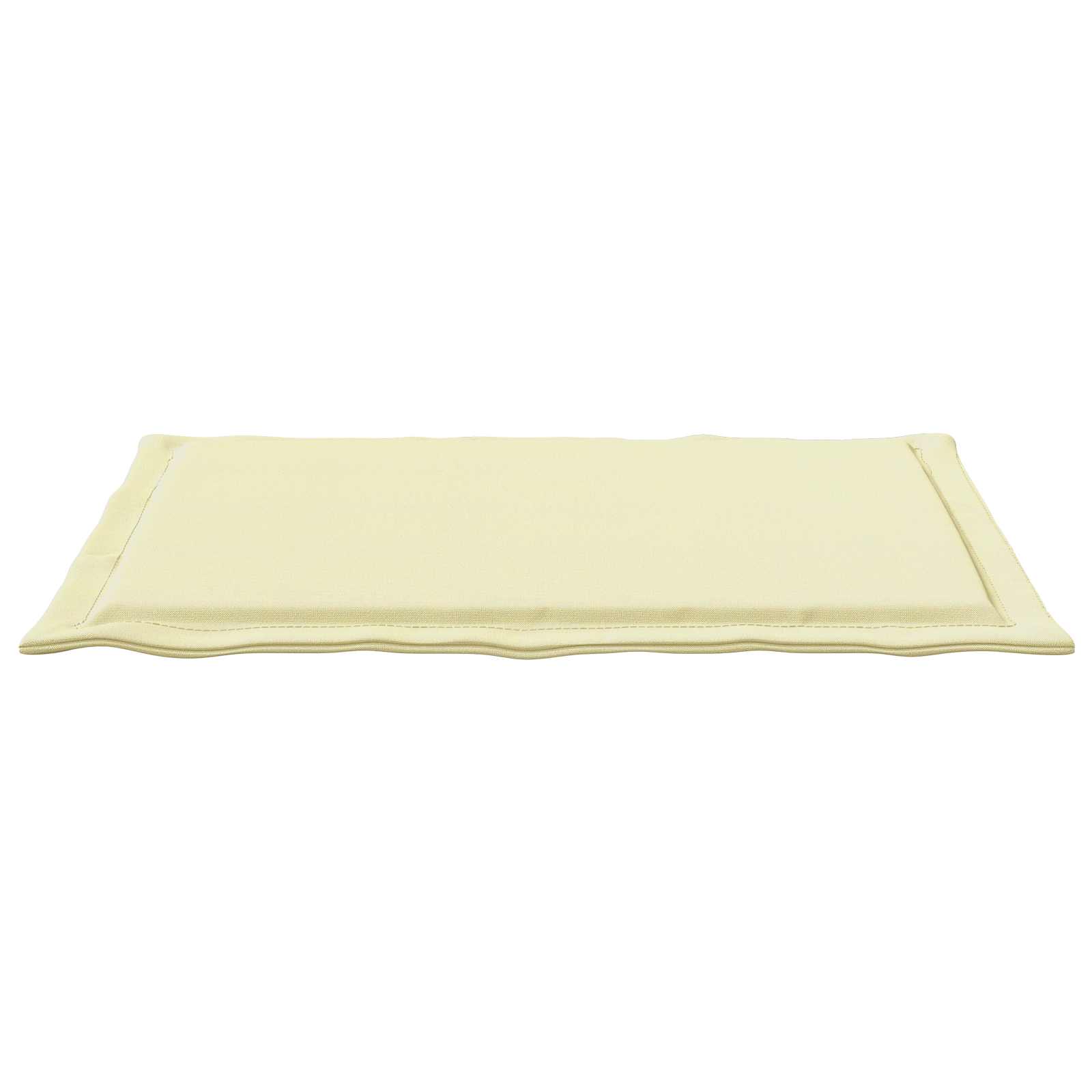 Cuscini per Seduta 2 pcs Crema 47 x 36 x 2 cm Poliestere | homemem39