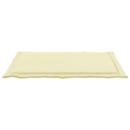Cuscini per Seduta 2 pcs Crema 47 x 36 x 2 cm Poliestere | homemem39