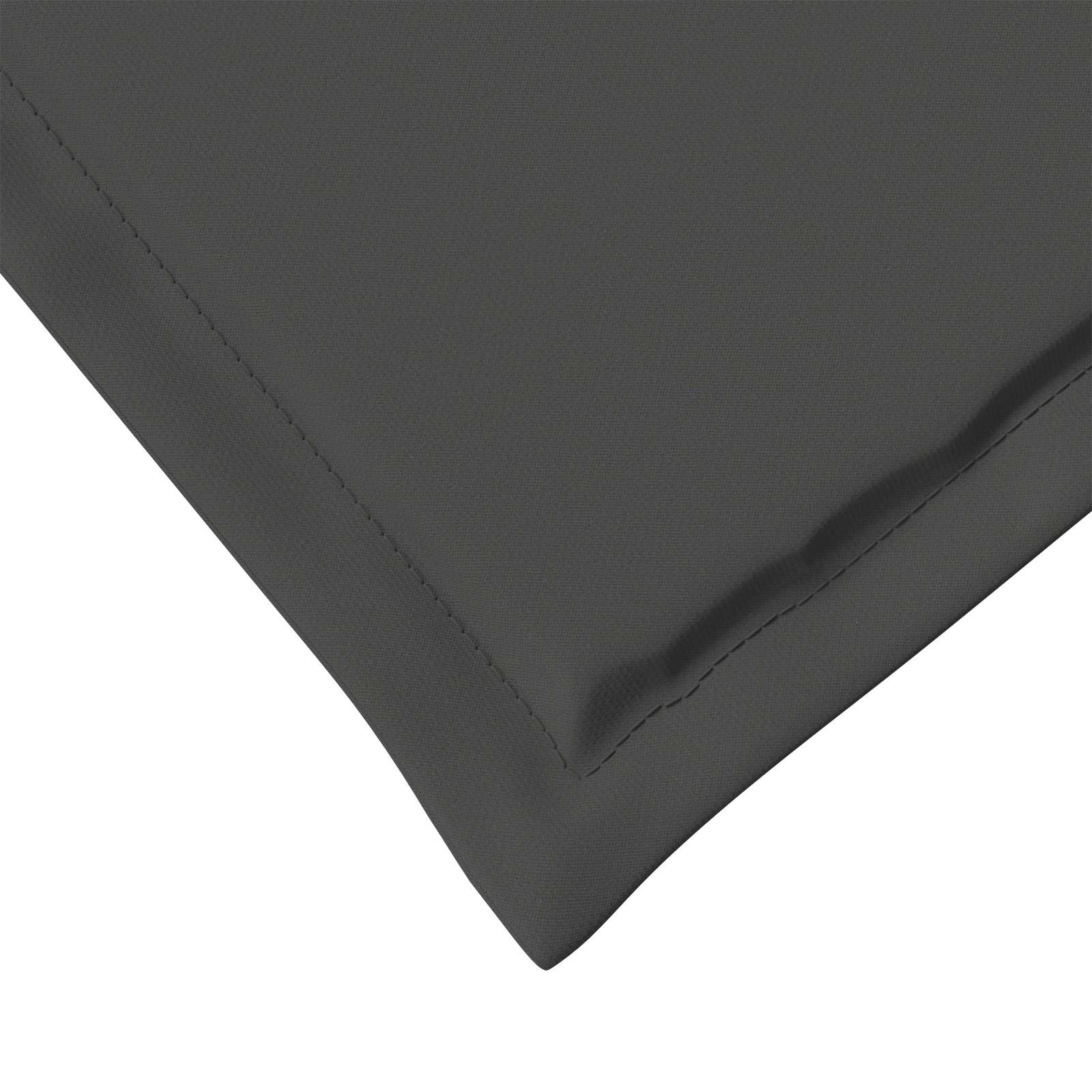 Cuscini per Seduta 2 pcs Antracite 47 x 36 x 2 cm Poliestere | homemem39