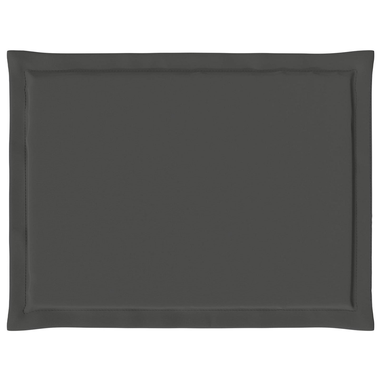 Cuscini per Seduta 2 pcs Antracite 47 x 36 x 2 cm Poliestere | homemem39