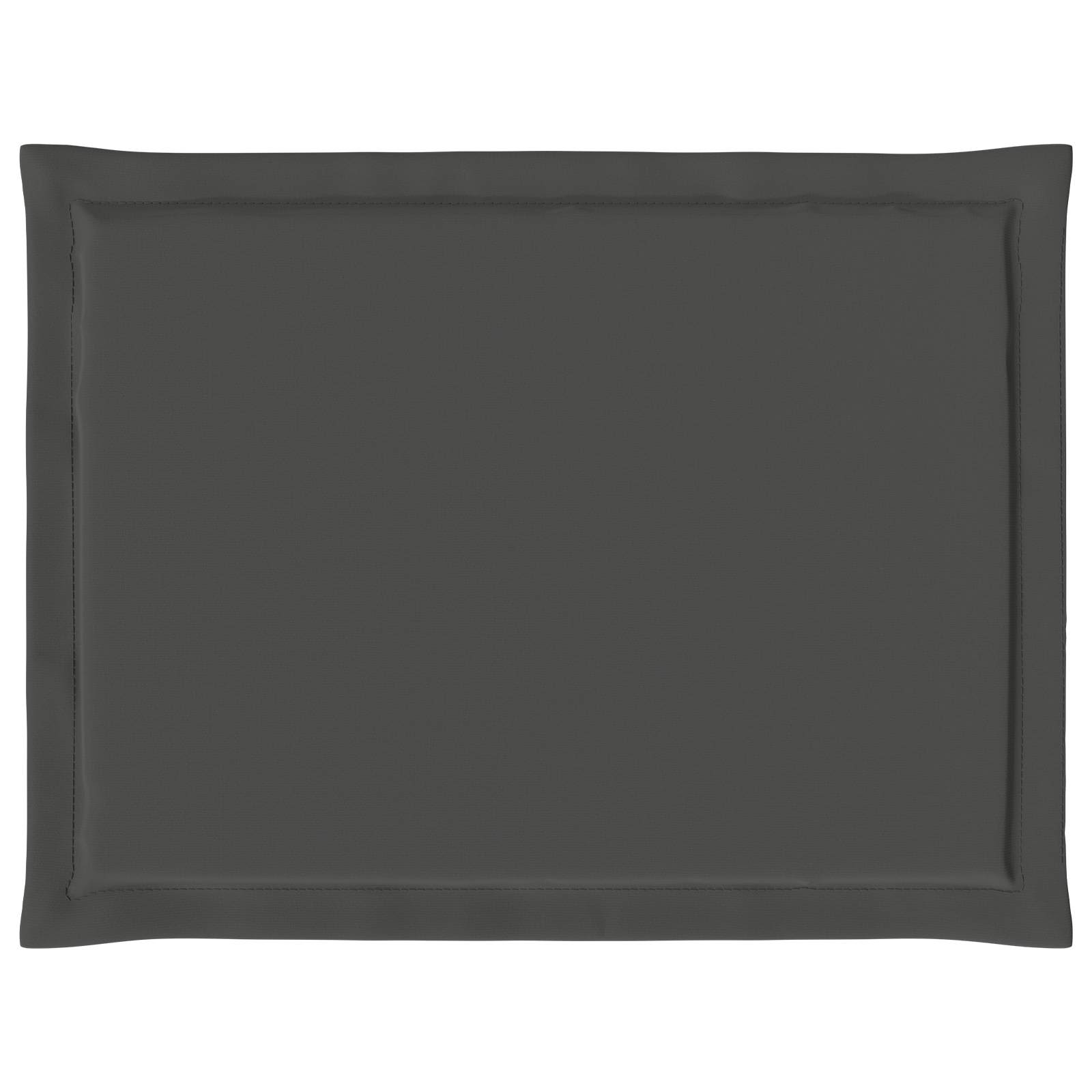 Cuscini per Seduta 2 pcs Antracite 47 x 36 x 2 cm Poliestere | homemem39