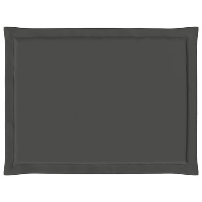 Cuscini per Seduta 2 pcs Antracite 47 x 36 x 2 cm Poliestere | homemem39