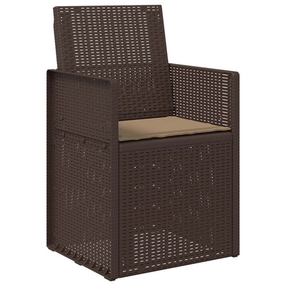 Cuscini per Seduta 2 pcs Tortora 47 x 36 x 2 cm Poliestere | homemem39