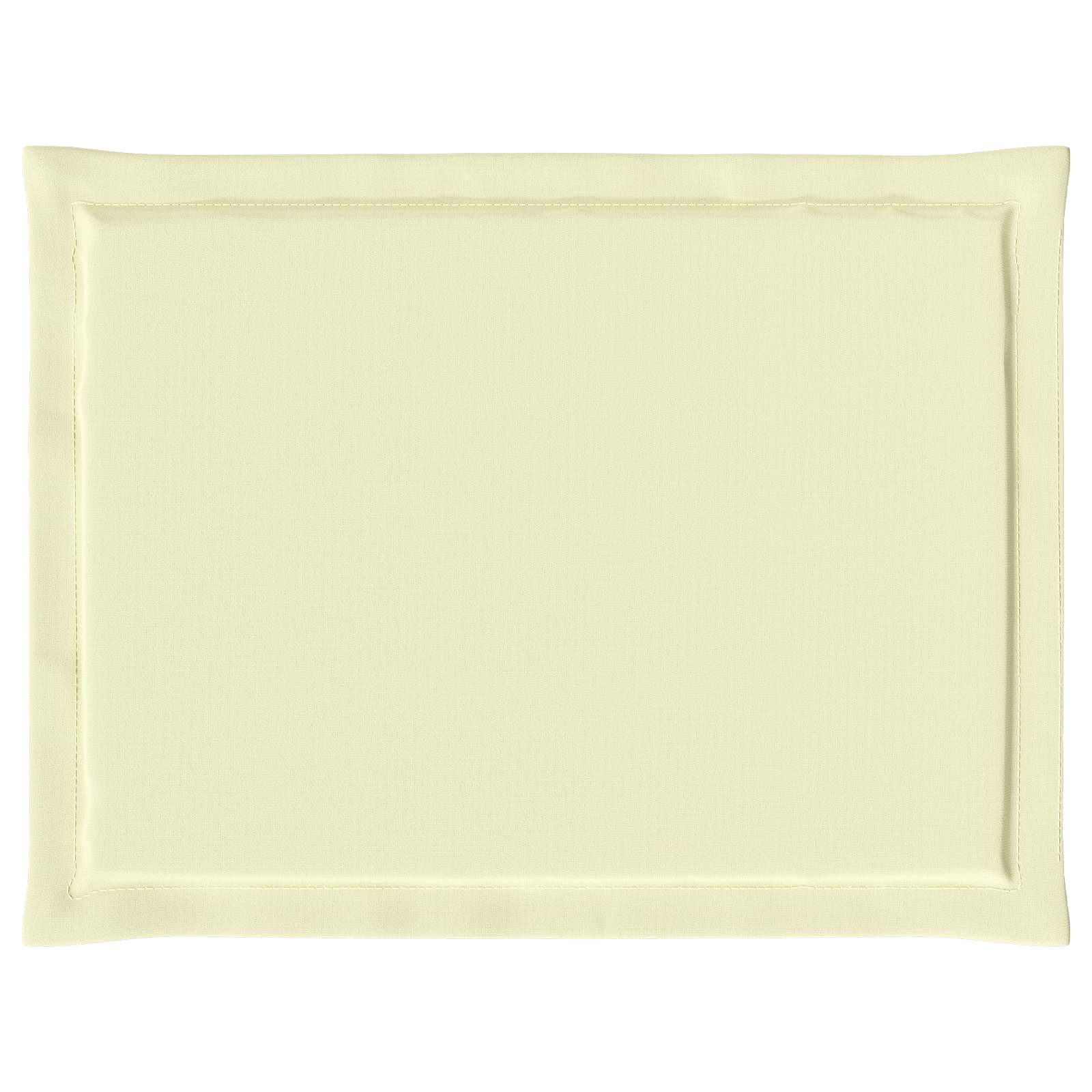 Cuscini per Seduta 4 pcs Crema 47 x 36 x 2 cm Poliestere | homemem39