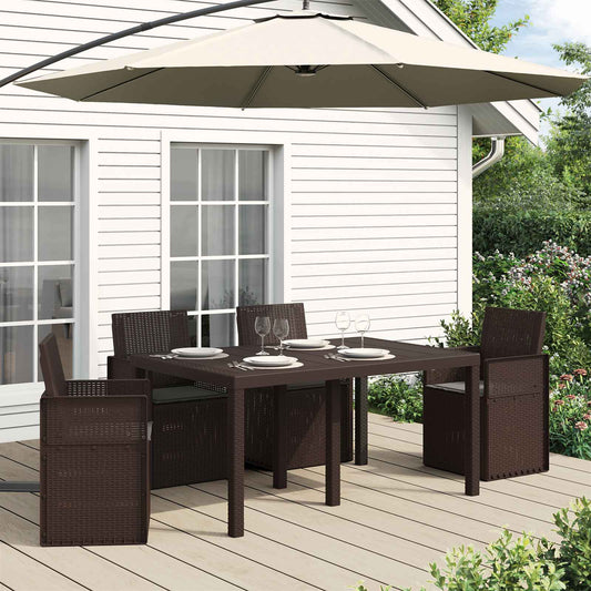 Cuscini per Seduta 4 pz Poliestere Antracite 47 x 36 x 2 cm - homemem39