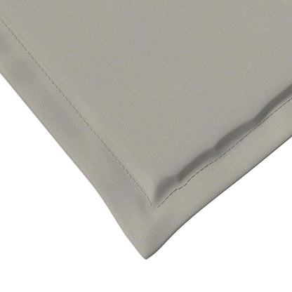 Cuscini per Seduta 4 pcs Grigio Chiaro 47 x 36 x 2 cm | homemem39