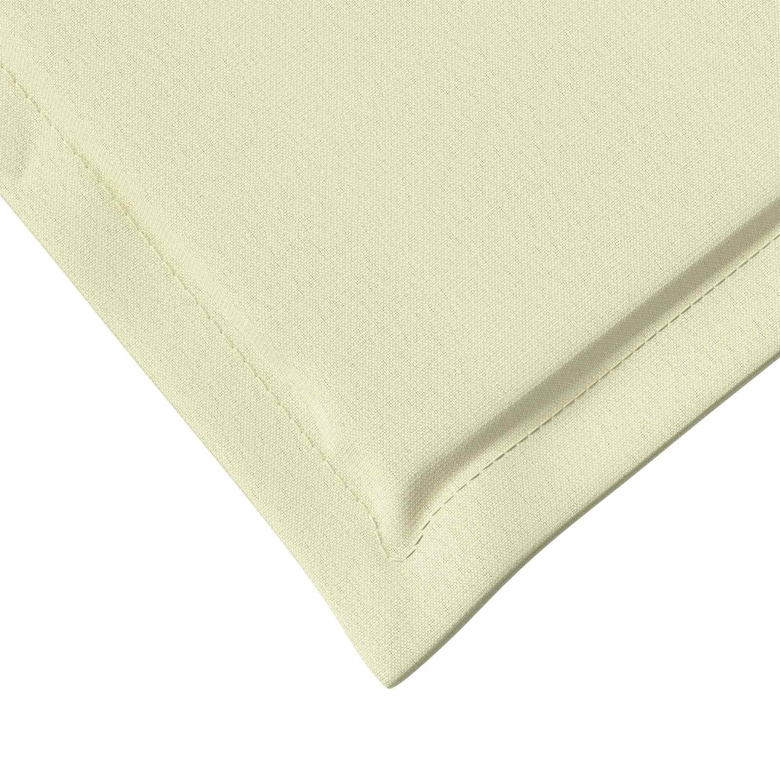 Cuscini per Seduta e Schienale 2 pcs Crema 47 x 45 x 2 cm | homemem39