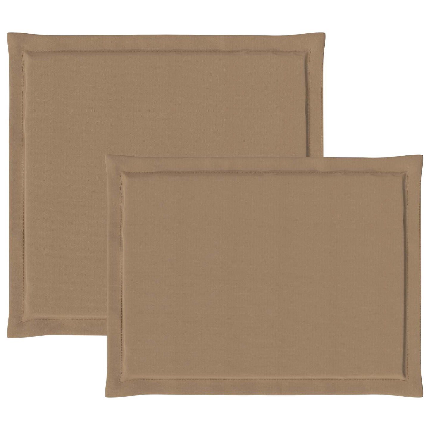 Cuscini per Seduta e Schienale 2 pcs Tortora 47 x 45 x 2 cm | homemem39