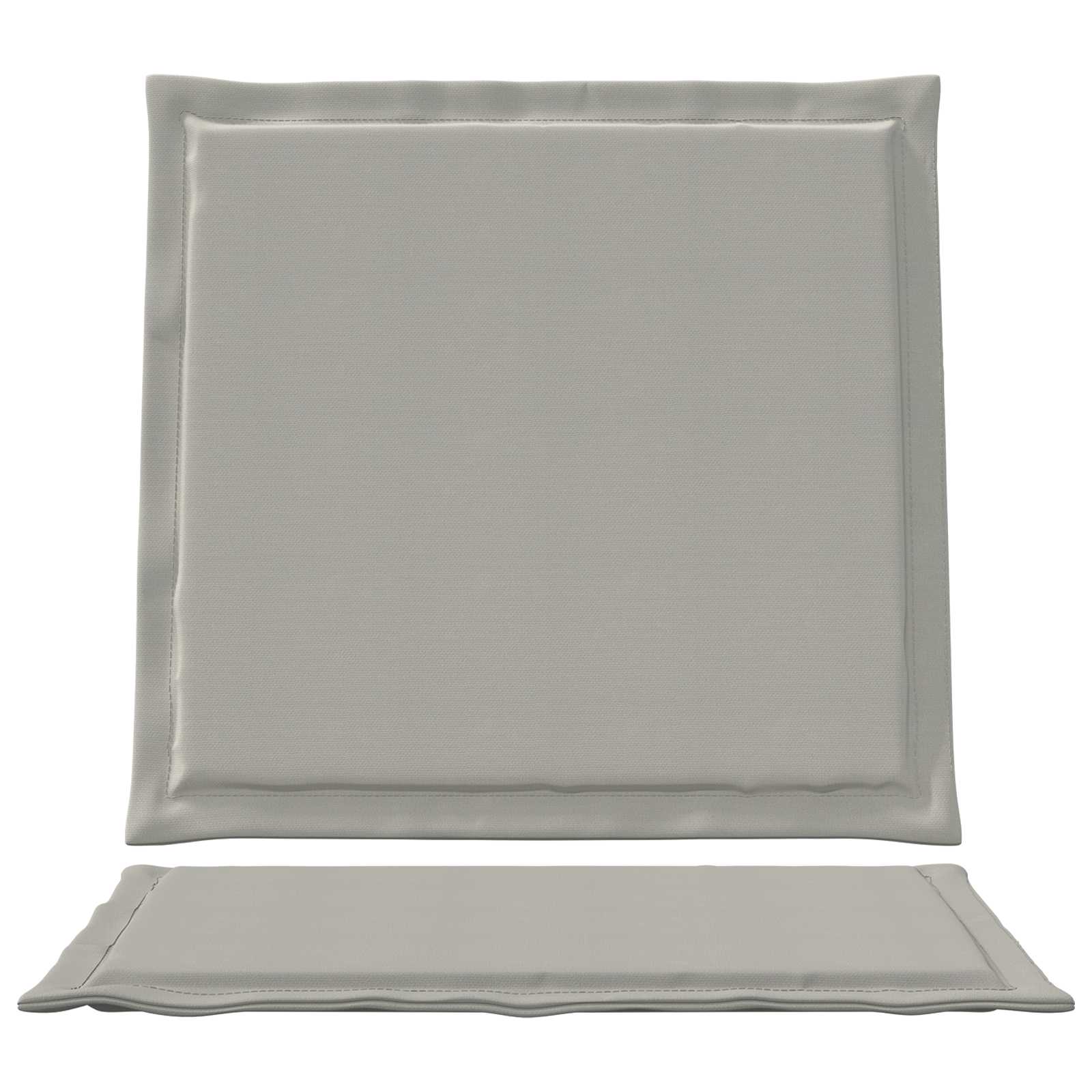 Cuscini per Seduta e Schienale 2 pcs Grigio Chiaro | homemem39