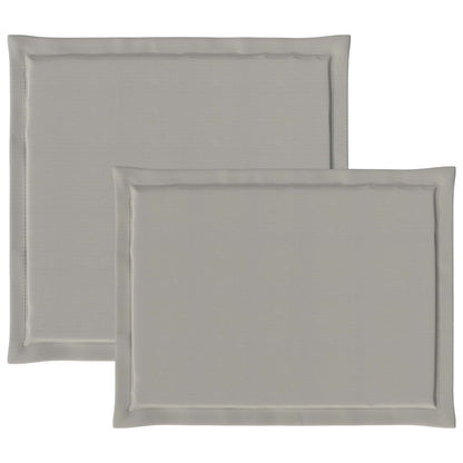 Cuscini per Seduta e Schienale 2 pcs Grigio Chiaro | homemem39
