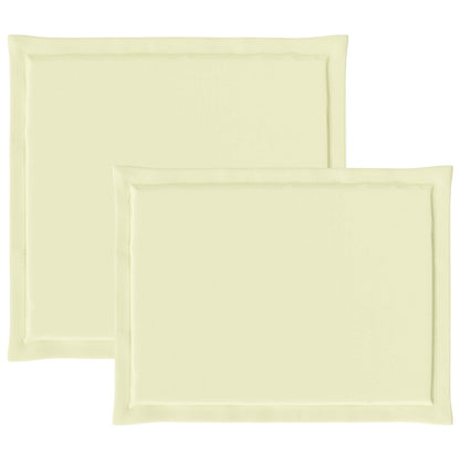 Cuscini per Seduta e Schienale 4 pcs Crema 47 x 45 x 2 cm | homemem39