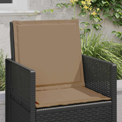 Cuscini per Seduta e Schienale 4 pcs Tortora 47 x 45 x 2 cm | homemem39