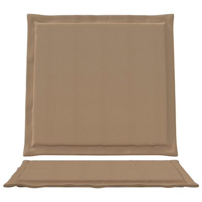 Cuscini per Seduta e Schienale 4 pcs Tortora 47 x 45 x 2 cm | homemem39