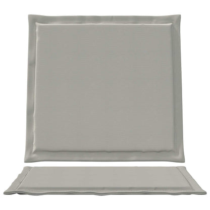 Cuscini per Seduta e Schienale 4 pcs Grigio Chiaro | homemem39