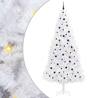 Albero di Natale artificiale Bianco 300 cm PVC e Acciaio | homemem39