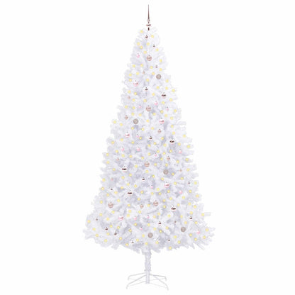 Albero di Natale artificiale Bianco 300 cm PVC e Acciaio | homemem39