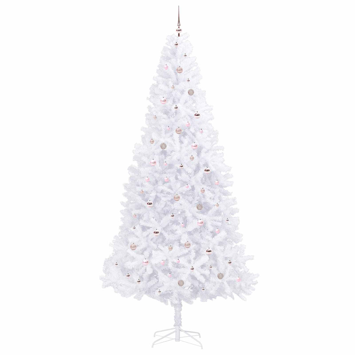 Albero di Natale artificiale Bianco 300 cm PVC e Acciaio | homemem39