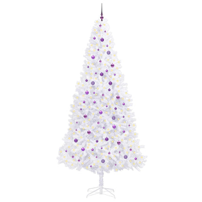 Albero di Natale artificiale Bianco 300 cm PVC e Acciaio | homemem39