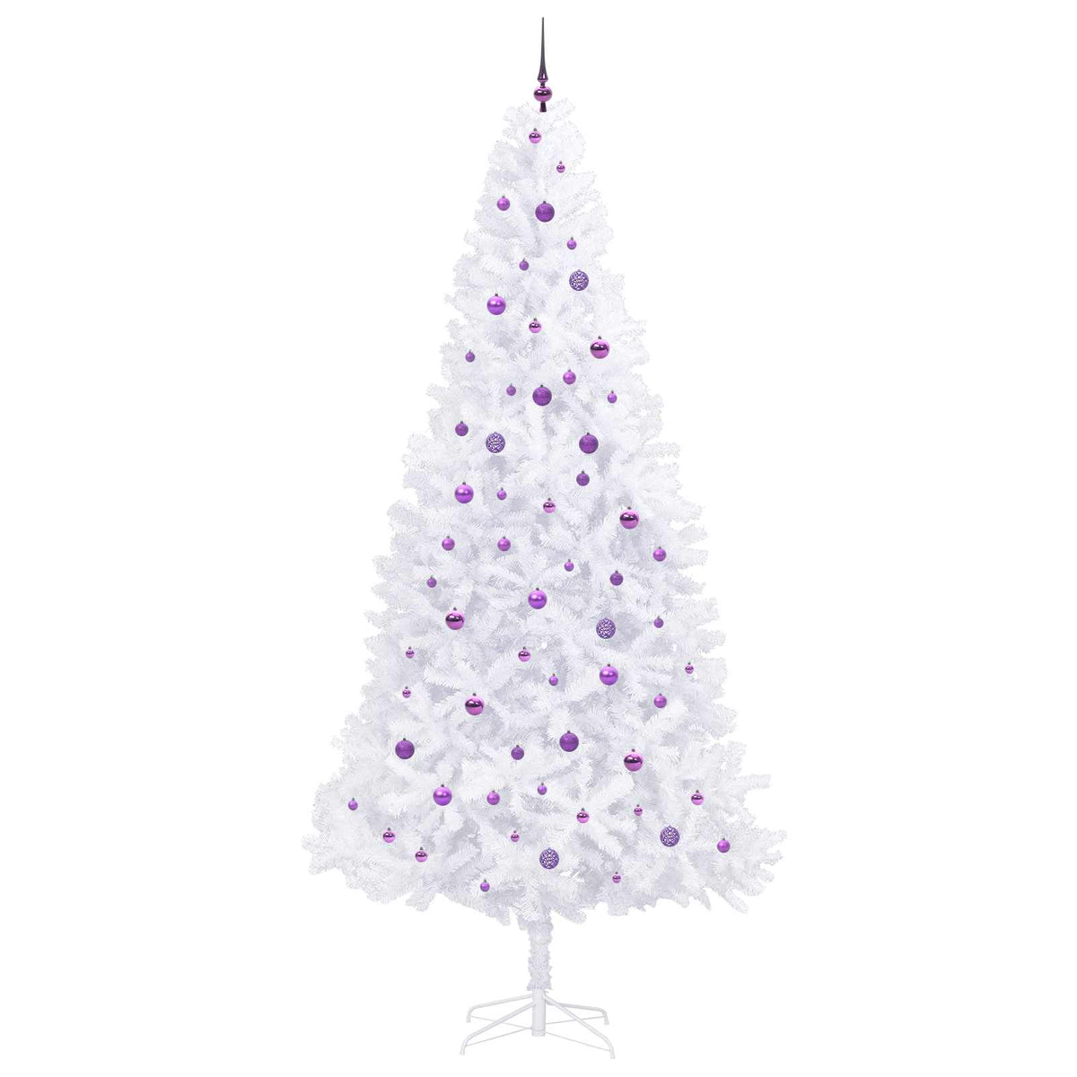 Albero di Natale artificiale Bianco 300 cm PVC e Acciaio | homemem39