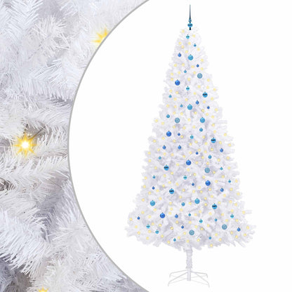 Albero di Natale artificiale Bianco 300 cm PVC e Acciaio | homemem39