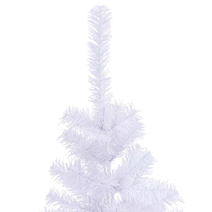 Albero di Natale artificiale Bianco 120 cm PVC e Acciaio