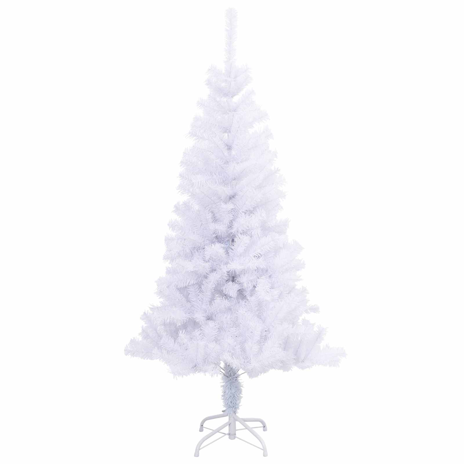 Albero di Natale artificiale Bianco 150 cm PVC e Acciaio | homemem39