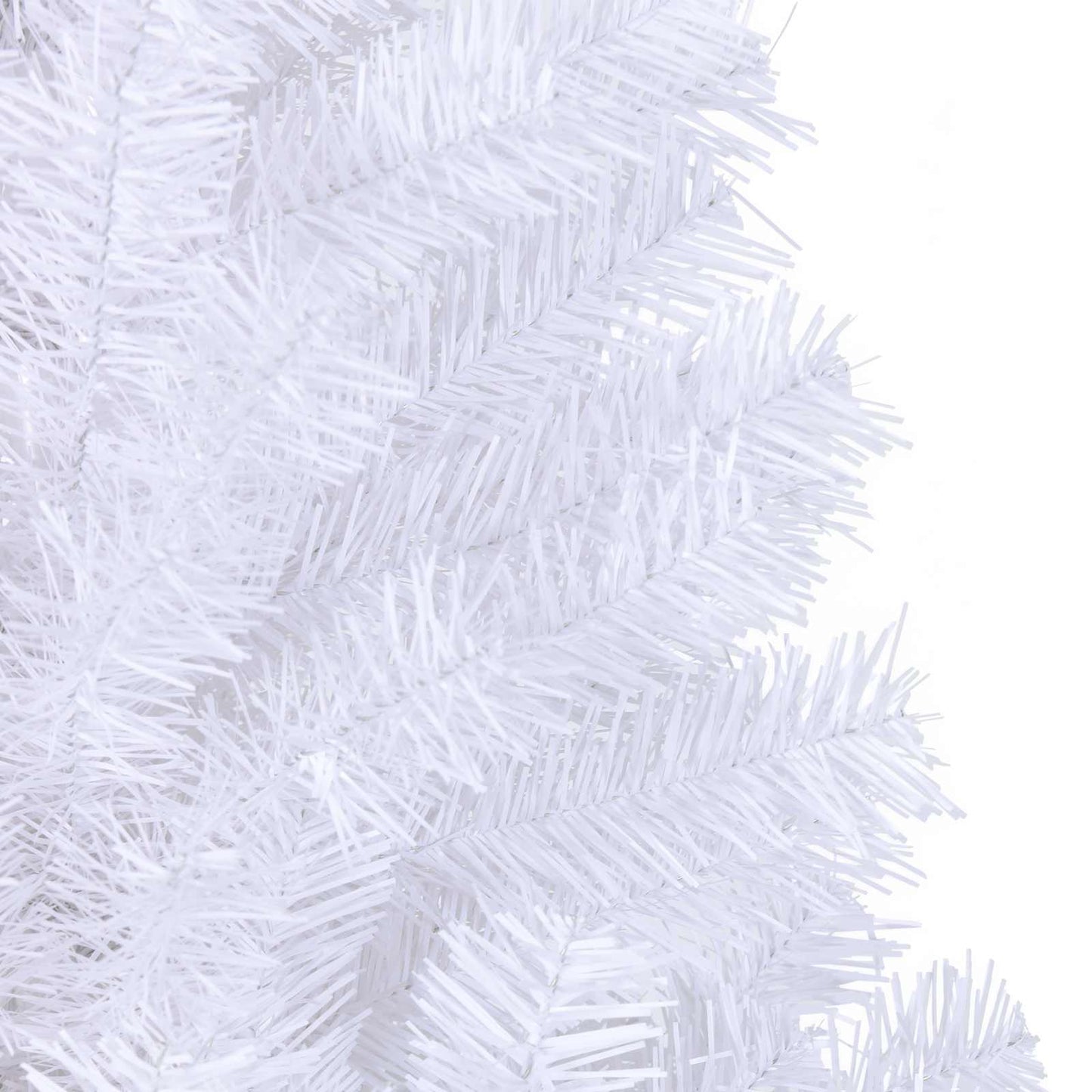 Albero di Natale artificiale Bianco 180 cm PVC e Acciaio