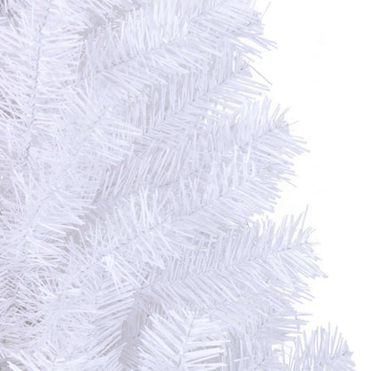 Albero di Natale artificiale Bianco 180 cm PVC e Acciaio