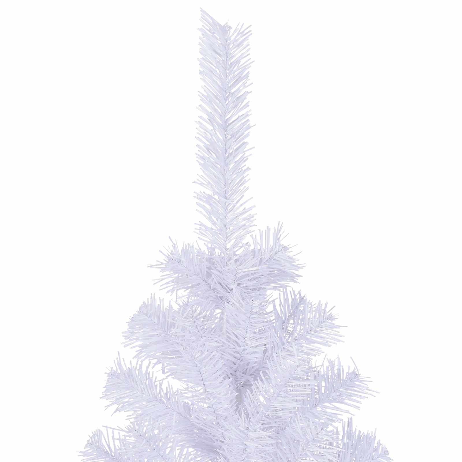 Albero di Natale artificiale Bianco 240 cm PVC e Acciaio | homemem39
